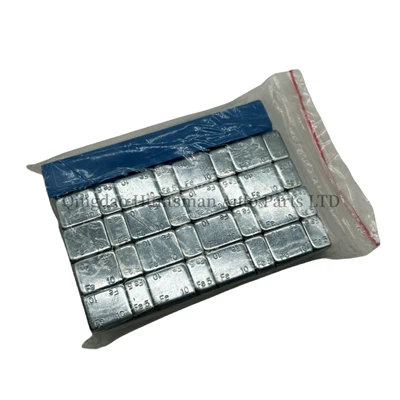 Klebegewichte auf Stahlrädern